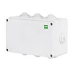 INDUSTRIAL JUNCTION BOX N/T WITH 8 GLANDS 198Χ139Χ82 IP55
