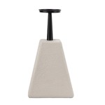 ΚΗΡΟΠΗΓΙΟ MDF - ΜΕΤΑΛΛΙΚΟ ΛΕΥΚΟ - ΜΑΥΡΟ 20x20x33cm