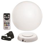 GLOBE Φ50 5W RECHARGEABLE RGB WITH CONTROLLER IP67