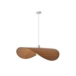 ΦΩΤΙΣΤΙΚΟ ΚΡΕΜΑΣΤΟ BAMBOO ΜΟΝΟΦΩΤΟ 1XE27 Max 15W 800x660x2050mm ΦΥΣΙΚΟ ΞΥΛΟ ARTE ILLUMINA SUDE