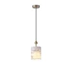 PENDANT LIGHT FIXTURES FABRIC 1ΧΕ14 ΜΑΧ 15W Φ130X980mm ARTE ILLUMINA VERONA