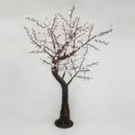  ALMOND TREE WITH FLOWERS SILICONE , 480 LED WARM WHITE, 200cm