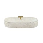 ΔΙΑΚΟΣΜΗΤΙΚΟ ΚΟΥΤΙ ΤΣΙΜΕΝΤΕΝΙΟ ΜΠΕΖ 35x13x10.3cm