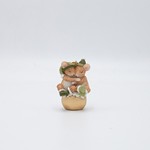 POLYRESIN HANGING ORNAMENT, COUPLE MOUSE, 4x6.5cm