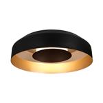 CEILING LIGHT FIXTURES 20W 3000K 1482Lm Φ400mm BLACK-GOLD ARTE ILLUMINA STIGMA