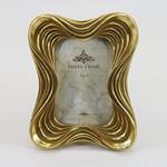 TABLE PHOTO FRAME (10x15), POLYRESIN, GOLD, 16.8x3.7x21.2cm