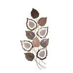 ΔΙΑΚΟΣΜΗΤΙΚΟ ΦΥΛΛΑ ΜΕΤΑΛΛΙΚΟ ΧΡΥΣΟ - ΚΑΦΕ 63.5x5x129xcm