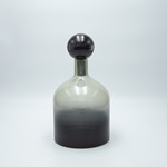 ΚΑΡΑΦΑ ΓΥΑΛΙΝΗ ΛΕΥΚΟ-ΜΑΥΡΟ 29x16cm