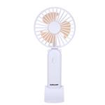 HAND FAN RECHARGEABLE WITH USB Φ9 WHITE-YELLOW