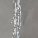 HANGING TWIG WITH GLITTER, SILVER, 160cm