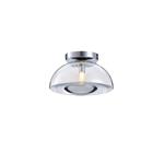 CEILING LIGHTFIXTURESGLASS G9 MAX 25W 230X230X150mm PEARL CHROME ARTE ILLUMINA CLEAR