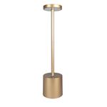 ARTE ILLUMINA TABLE LAMP TOUCH RECHARGEABLE LED 4W DIMMABLE  GOLD