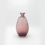 ΒΑΖΟ ΓΥΑΛΙΝΟ ΜΩΒ 16x16x30cm