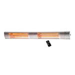 WALL MOUNTED HEATER WITH GOLDEN TUBE 3000W WITH REMOTE IP65
