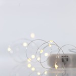 ΣΕΙΡΑ, 12 MINI LED, ΜΠΑΤΑΡΙΑΣ 2xCR2032, ΑΣΗΜΙ ΧΑΛΚΙΝΟ ΚΑΛΩΔΙΟ, ΘΕΡΜΟ ΛΕΥΚΟ LED, ANA 10cm, IP20