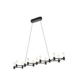 PENDANT LIGHT FIXTURES ALUMINIUM LED 58W 3000K 5800Lm 1200X1500mm BLACK-GOLD ARTE ILLUMINA VELAS