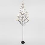 TREE, 400 WARM WHITE LED AND 250 FLASH LED, WITH TRANSFORMER, 180cm, IP44